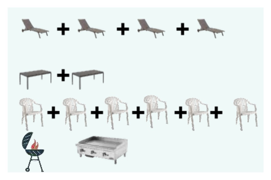 tables de jardin