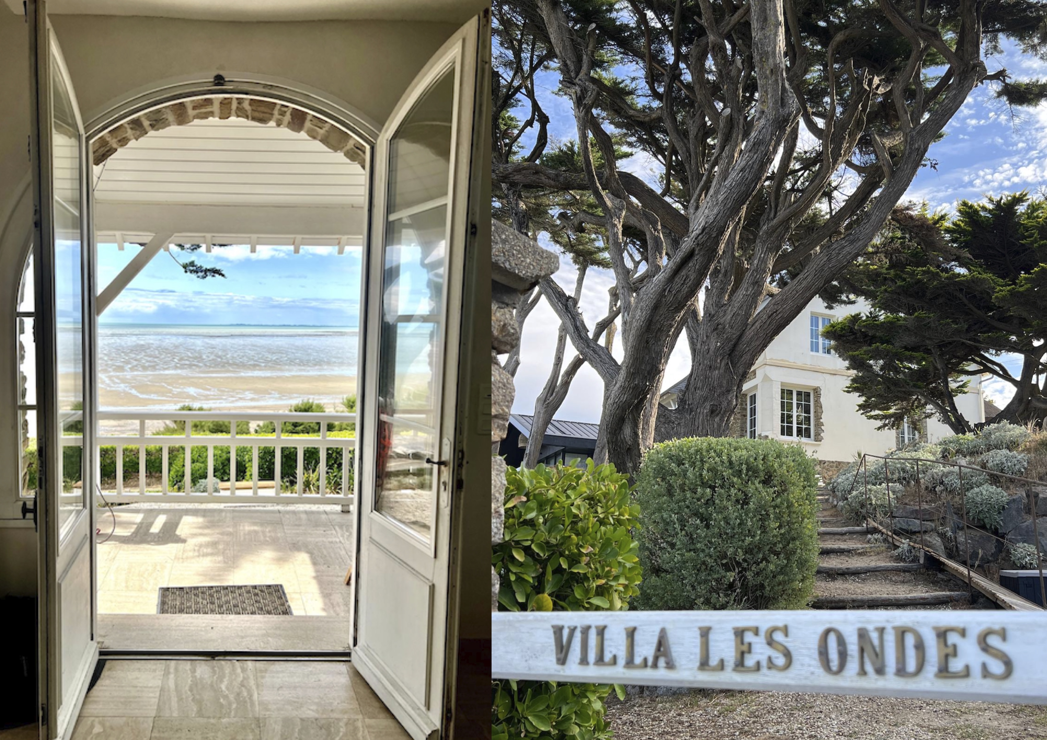 Vue villa les Ondes Saint-Pair-sur-Mer